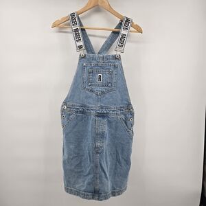 Ragged | Skirt Overall with Logo Straps